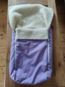 Ciepły śpiwór wełniany