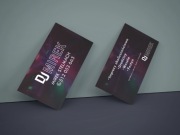 Wizytówka dla DJ | PROJEKT |BEZPŁATNA WIZUALIZACJA