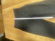 Spodnie z dzianiny Zara basic szare M/L