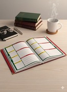 Planner 4-letni 2026-2029 Kalendarz Rezerwacji dla Restauracji EVENT PLANER