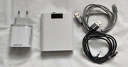 Powerbank - ładowarka 4 wyjścia - kable