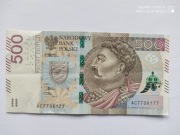 Banknot 500 zł