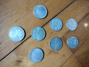 Zestaw 6szt Srebro Ag: 200 zł XXX Lat, 200 Zł XXX ROCZ. 1000zł JAN PAWEŁ II