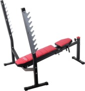 Marbo-Sport Ławka Regulowana Ze Stojakami Ms-L006 + wyciąg + prasa