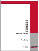 Katalog części Case Maxxum 100, 110, 115, 120, 125, 130, 140