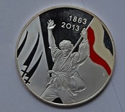 150 Rocznica Powstania Styczniowego - Medal , moneta , certyfikat - zestaw