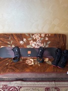 Zestaw snowboardowy: deska head 163, wiązania head, buty head