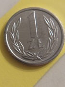 Monety 1zł 1989 stan menniczy idealny 