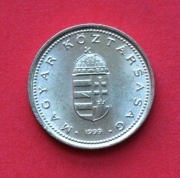 1  Forint 1999 r  -   BP  Węgry   Herb  stan !!!