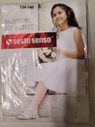 Rajstopy  dziewczęce-Białe 134-140