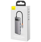BASEUS HUB USB-C 6W1 USB 3.0 HDMI USB-C PD ETHERNET