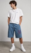 Spodenki Jeansowe MLB New York Mets Majestic L Vintage Nowe !