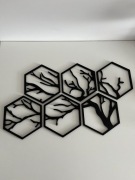 Dekoracja Ścienna 3D - Nowoczesna Ozdoba z Motywem Drzewa