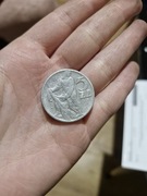 5 zł Rybak PRL 1959 rok że znakiem mennicy