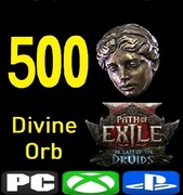 500x Divine Orb Path of Exile 2 Fate of the Vaal Last of the Druids POE2