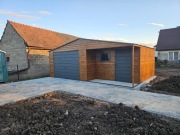 Garaż Premium Drewnopodobny Solidny Hala Magazyn