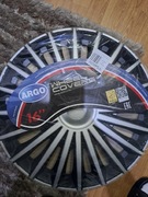 Kołpaki 16" dakota srebrno czarne