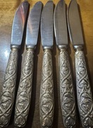 Komplet pięciu noży Radzieckich