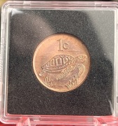 Tokelau 1 cent, 2017 ŻÓŁW