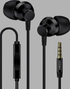 VEENAX M2 Przewodowe słuchawki stereo słuchawki douszne z mikrofonem