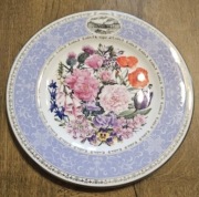 ROYAL DOULTON Chelsea Flower 2000 Talerz ozdobny porcelanowy Kwiaty