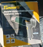 Opalarka Pistolet nadmuchowy gorącego powietrza PowerG 2000W