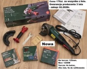 Szlifierka kątowa Parkside PWS 125 +zestaw 33 różne nowe tarcze - gwarancja