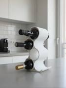 Nowoczesny Stojak na Wino – Designerski Organizer do Twojej Kuchni