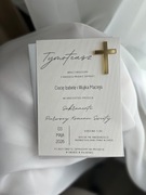 Zaproszenie komunijne . Zaproszenie na komunię 