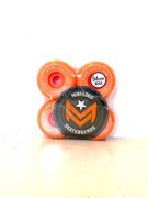 Kółka do deskorolki MiniLogo 54mm101A pomarańcz skateboard street park bowl