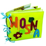 książka sensoryczna - zabawka