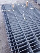 Kompletne ogrodzenie panelowe 133/4 podmurówka łącznik betonowy ceownik 