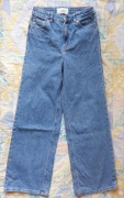 JJXX dżinsy damskie jeansy niebieskie szeroka nogawka wide high waist 27/32