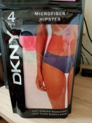 Figi Damskie DKNY HIPSTER MICROFIBRA S 4-PACK