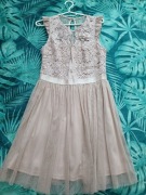 Sukienka bezowa lily mcbee