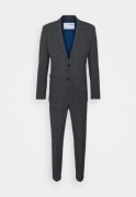 Garnitur Selected SLHSLIM MYLOLOGAN SUIT - dark grey szary kratka 46/48