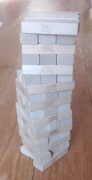 Klocki drewniane typu Jenga  - 51 sztuk klocków 