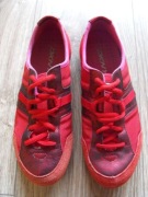 Buty DKNY 37/38 24cm czerwone stylowe bardzo lekkie jak Nowe