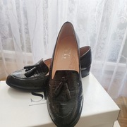 Mokasyny czarny lakier Stagors 40 