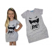 Sukienka szara BYE 98/104