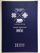 Podlaskie sploty Folk Tkactwo tkaniny tradycyjne Boćki Stan idealny