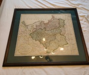 Księstwo Warszawskie i Prusy Sotzmann 1812r. oryginał 