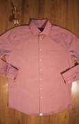 Koszula Seidensticker r. 41 męska czerwona/różowa męska dł rękaw 