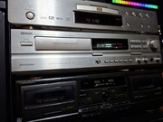 DENON DRS-610 CASSETTE DECK SZAMPAŃSKI