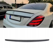 Spoiler / Lotka Klapy Mercedes S-Class W222 AMG Style Czarny Połysk Spojler