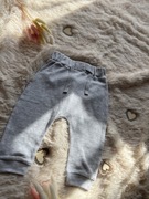 Haremki szare spodnie dresowe 