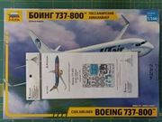 Boeing 737-800 Zvezda 7019 + PE Microdesign MD 144202 1/144