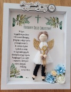 Pamiątka I Komunii Świętej, Chrztu, Anioł Stróż, Podziękowania chrzestnym