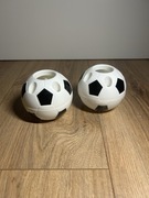 Piłka na dlugopisy x2 czarno biała organizer