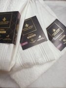 Komplet 3 szt. ręczników lux hotelowych 50x100 bawełna 550gsm premium